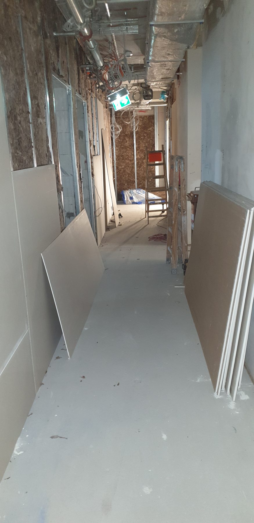 Trockenbau: Beplankung Wohnung